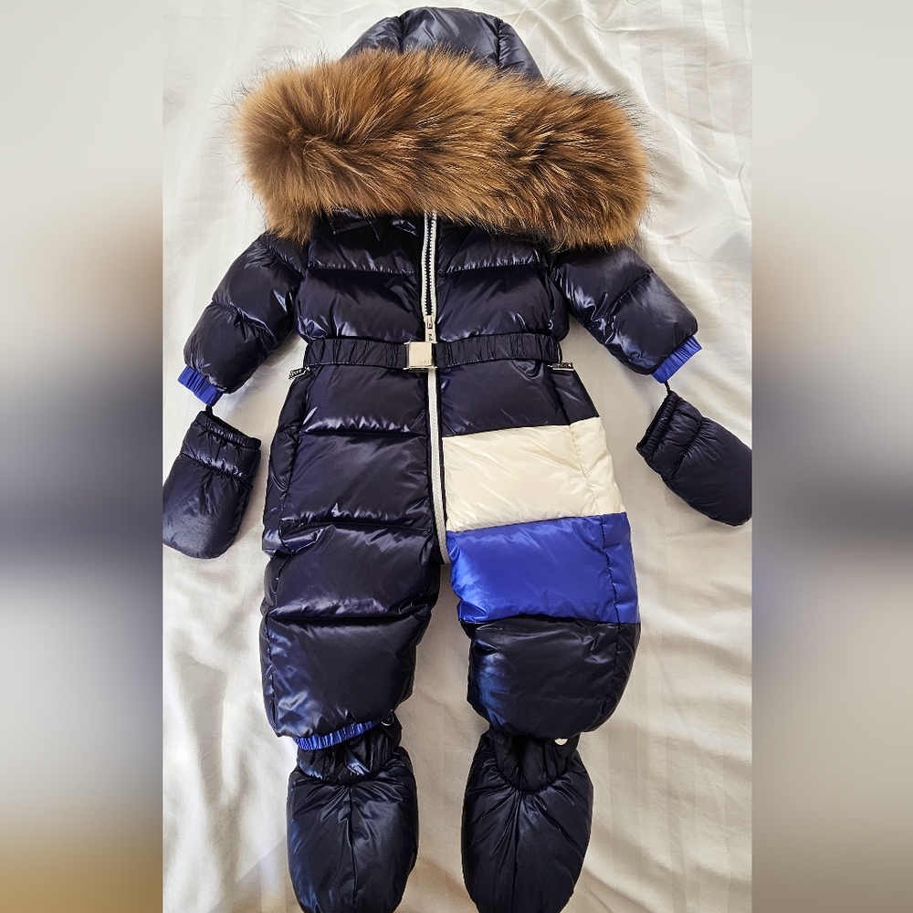 Baby boy snowsuit